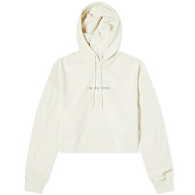 カルバンクライン レディース パーカー・スウェットシャツ アウター Calvin Klein Polar Fleece Hoodie Neutrals