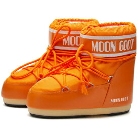 ムーンブーツ レディース ブーツ シューズ Moon Boot Icon Low Nylon Boots Orange