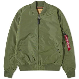 アルファインダストリーズ メンズ ジャケット＆ブルゾン アウター Alpha Industries MA-1 TT Jacket Green