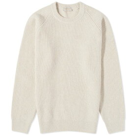 ジョンスメドレー メンズ ニット&セーター アウター John Smedley Upson Ribbed Crew Knit Neutrals