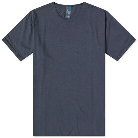 ヌーディージーンズ メンズ Tシャツ トップス Nudie Jeans Roger Slub T-Shirt Blue