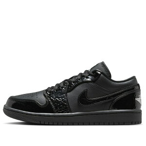 Jordan �W���[�_�� ���f�B�[�X �X�j�[�J�[ �y(WMNS) Air Jordan 1 Low SE 'Black Patent' HJ7743-010�z �T�C�Y US_W_11