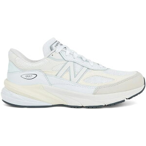 New Balance �j���[�o�����X �����Y �X�j�[�J�[ �yNew Balance 990v6 MiUSA White Sea Salt�z �T�C�Y US_6(24.0cm) White/Sea Salt