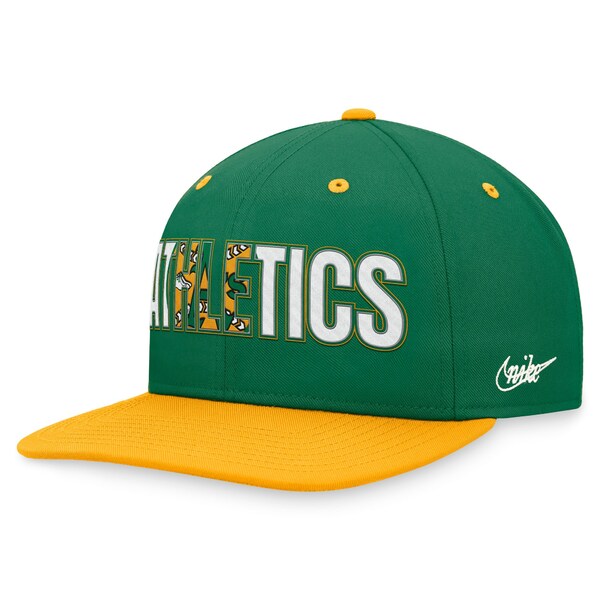 爆売り！】 ナイキ メンズ 帽子 アクセサリー Oakland Athletics Nike