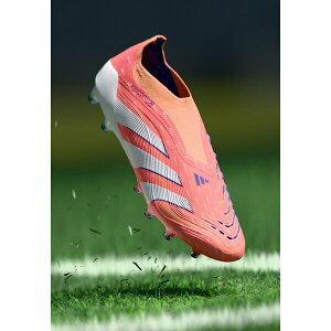 �A�f�B�_�X �����Y �t�B�b�g�l�X �X�|�[�c PREDATOR ELITE LACELESS ARTIFICIAL GRASS FOOTBALL BOOTS - Football boots artificial grass - signal coral/footwear white/beam orange