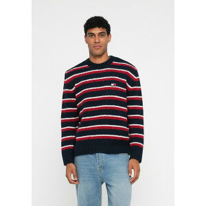 �g�~�[�q���t�B�K�[ �����Y �j�b�g&�Z�[�^�[ �A�E�^�[ STRIPE BADGE - Jumper - bohemian rose