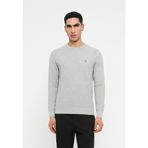 �g�~�[ �q���t�B�K�[ �����Y �j�b�g&�Z�[�^�[ �A�E�^�[ SEASONAL STRUCTURE - Jumper - light grey heather