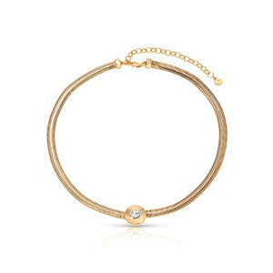 GeBJ fB[X lbNXE`[J[Ey_ggbv ANZT[ Emerald City 18K Gold Plate Necklace White