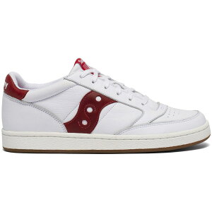 Saucony �T�b�J�j�[ �����Y �X�j�[�J�[ �ySaucony Jazz Court White Red�z �T�C�Y US_M_4.5 White/Red