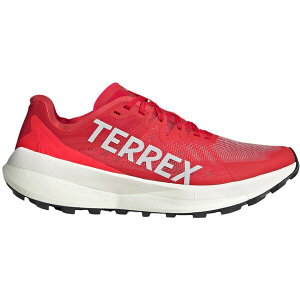 adidas �A�f�B�_�X �����Y �X�j�[�J�[ �yadidas Terrex Agravic Speed Trail Pure Ruby Grey One Lucid Red�z �T�C�Y US_9(27.0cm) Pure Ruby/Grey One/Lucid Red
