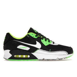 Nike �i�C�L �����Y �X�j�[�J�[ �yNike Air Max 90 Exeter Edition Black�z �T�C�Y US_12.5(30.5cm) Black/White-Volt