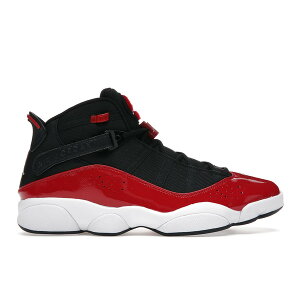 Jordan �W���[�_�� �����Y �X�j�[�J�[ �yJordan 6 Rings Black Gym Red White�z �T�C�Y US_9(27.0cm) Black/Gym Red-White