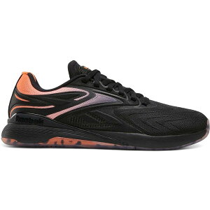Reebok ���[�{�b�N ���f�B�[�X �X�j�[�J�[ �yReebok Nano X5 Edge Black Arena Orange Peach (Women's)�z �T�C�Y US_5.5(22.5cm) Black/Arena Orange/Future Peach