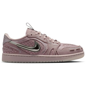 Jordan �W���[�_�� ���f�B�[�X �X�j�[�J�[ �yJordan 1 Low Method of Make V3 Particle Rose (Women's)�z �T�C�Y US_7(24.0cm) Particle Rose/Barely Rose/Metallic Silver/Enigma Stone