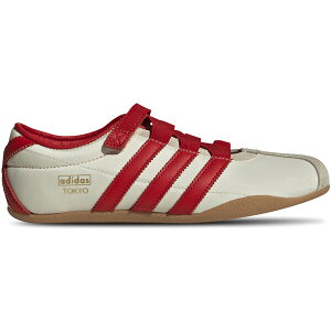 adidas �A�f�B�_�X ���f�B�[�X �X�j�[�J�[ �yadidas Tokyo MJ Cream White Red (Women's)�z �T�C�Y US_8(25.0cm) Cream White/Red/Gold Metallic