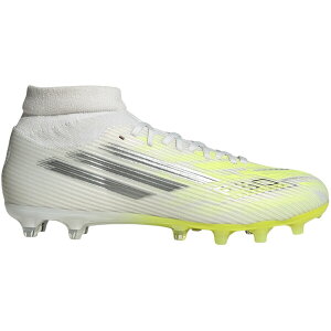 adidas �A�f�B�_�X ���f�B�[�X �X�j�[�J�[ �yadidas F50 Sparkfusion League Mid Cut FG/AG Born for Goals Pack (Women's)�z �T�C�Y US_W_11 Cloud White/Iron Metallic/Hi-Res Yellow