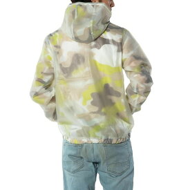 メンバーズオンリー メンズ ジャケット＆ブルゾン アウター Men's Translucent Camo Print Popover Jacket Lime
