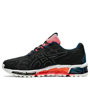 ASICS �A�V�b�N�X �����Y �X�j�[�J�[ �yASICS Gel Quantum 360 6 'Black Classic Red' 1021A471-001�z �T�C�Y US_9(27.0cm)