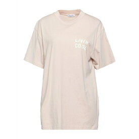 【送料無料】 リビンクール レディース Tシャツ トップス T-shirts Beige