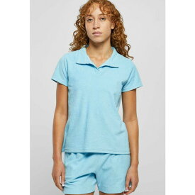 アーバン クラシックス レディース Tシャツ トップス TOWEL - Polo shirt - balticblue