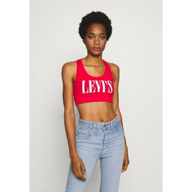 リーバイス レディース Tシャツ トップス LOGO SPORTS BRA - Top - brilliant red