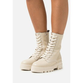 トミー ヒルフィガー レディース ブーツ シューズ Lace-up ankle boots - beige