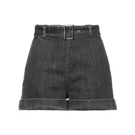 【送料無料】 クリスチャン ペリザーリ レディース デニムパンツ ボトムス Denim shorts Steel grey