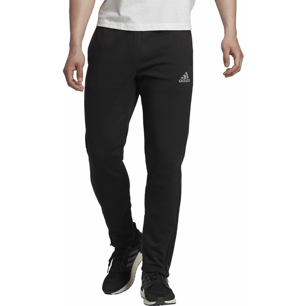 輝く高品質な Grey Essentials アディダス 3-Stripes メンズ Pants カジュアルパンツ adidas ボトムス Open  adidas Hem Fleece Men´s Stadium Fleece Recycled Badge of Sport Joggers  Black
