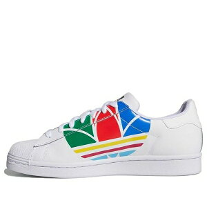 adidas AfB_X Y Xj[J[ yadidas Superstar Pure 'Colorful Trefoil - Cloud White' FU9519z TCY US_6.5(24.5cm)