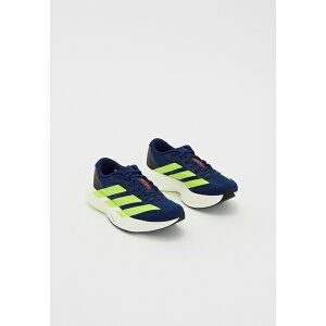 AfB_X fB[X Xj[J[ V[Y ADIZERO EVO SL W - Trainers - dark blue/solar slime/lucid red
