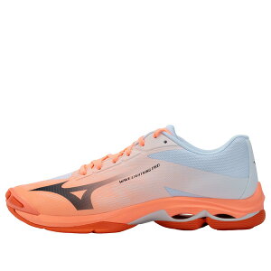 Mizuno �~�Y�m �����Y �X�j�[�J�[ �yMizuno Wave Lightning Pro 'White Bright Orange' V1GA266080�z �T�C�Y US_10(28.0cm)