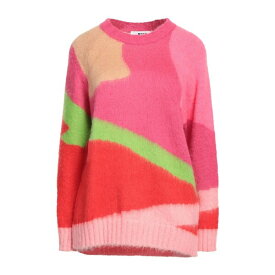 【送料無料】 エムエスジイエム レディース ニット&セーター アウター Sweaters Fuchsia