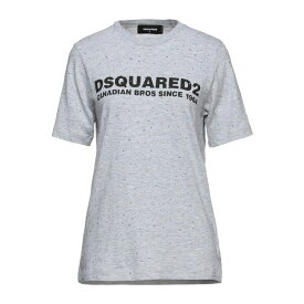 ディースクエアード レディース Tシャツ トップス T-shirts Light grey