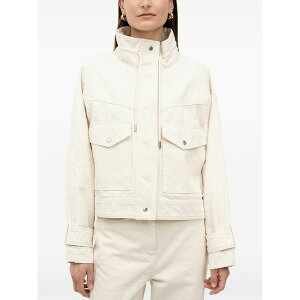 �{�X ���f�B�[�X �W���P�b�g���u���]�� �A�E�^�[ Textured drawstring jacket Neutrals