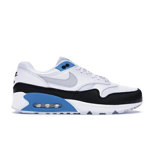Nike �i�C�L �����Y �X�j�[�J�[ �yNike Air Max 90/1 Laser Blue�z �T�C�Y US_10(28.0cm) White/Neutral Grey-Black-Laser Blue