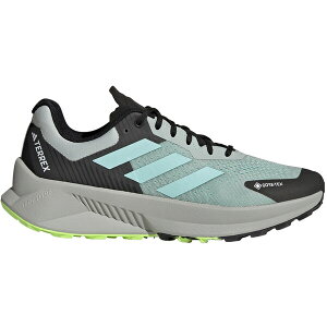 adidas AfB_X Y Xj[J[ yadidas Terrex Soulstride Flow Gore-Tex Wonder Silver Semi Flash Aqua Lucid Lemonz TCY US_12(30.0cm) Wonder Silver/Semi Flash Aqua/Lucid Lemon