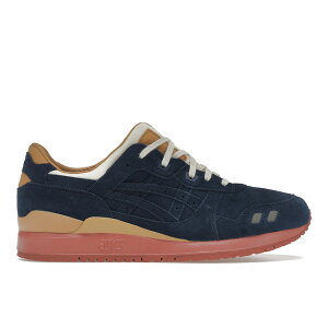 ASICS �A�V�b�N�X �����Y �X�j�[�J�[ �yASICS Gel-Lyte III Packer Shoes x J. Crew Navy Buck�z �T�C�Y US_10.5(28.5cm) Navy/White