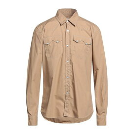 【送料無料】 デパートメントファイブ メンズ シャツ トップス Shirts Camel