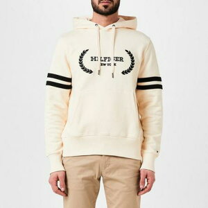 トミー ヒルフィガー メンズ パーカー・スウェットシャツ アウター Laurel Monotype Hoodie