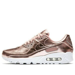 Nike �i�C�L ���f�B�[�X �X�j�[�J�[ Rose Gold �y(WMNS) Nike Air Max 90 'Metallic Pack - Rose Gold' CQ6639-600�z �T�C�Y US_7(24.0cm)