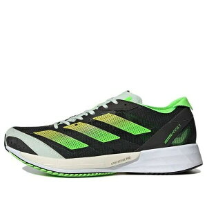 adidas AfB_X fB[X Xj[J[ Black/Green y(WMNS) adidas Adizero Adios 7 'Black Solar Green' GY8408z TCY US_5(22.0cm)
