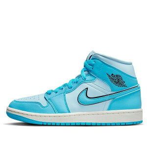 Air Jordan W[_ fB[X Xj[J[ blue y(WMNS) Air Jordan 1 Mid 'Ice Blue' DV1302-400z TCY US_8.5(25.5cm)