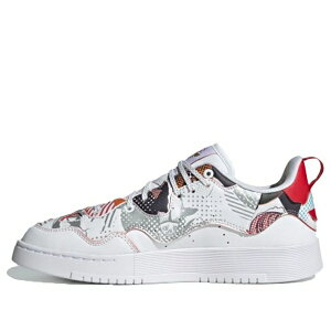 adidas �A�f�B�_�X ���f�B�[�X �X�j�[�J�[ White/Silver/Red/Orange/Black �y(WMNS) adidas Supercourt XX 'Chinese New Year' S24185�z �T�C�Y US_5.5(22.5cm)