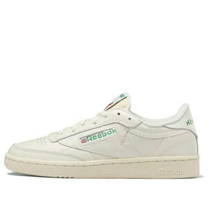 Reebok ���[�{�b�N ���f�B�[�X �X�j�[�J�[ Chalk/Alabaster/Glen Green �y(WMNS) Reebok Club C 85 Vintage 'Chalk Glen Green' 100007797�z �T�C�Y US_8.5(25.5cm)