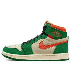 Air Jordan W[_ fB[X Xj[J[ GREENWHITE y(WMNS) Air Jordan 1 High Zoom CMFT 2 'Pine Green' DV1305-308z TCY US_7(24.0cm)