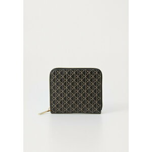 JoNC fB[X z ANZT[ EMBLEM SQUARE ZIP AROUND - Wallet - black