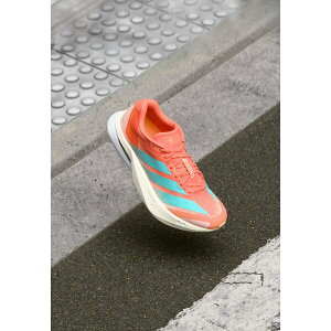 AfB_X fB[X tBbglX X|[c ADIZERO BOSTON 13 - Road running shoes - semi coral flash aqua flash orange