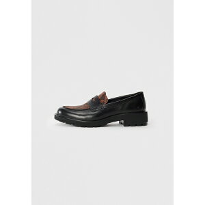 GR[ fB[X T_ V[Y METROPOLE VIENNA - Slip-ons - black /mink/coffee