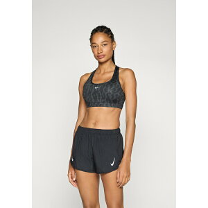 iCL fB[X tBbglX X|[c BRA - Medium support sports bra - black/anthracite/reflective silver