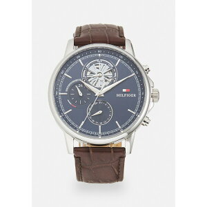 g~[ qtBK[ Y rv ANZT[ STEWART - Chronograph watch - dark brown/blue
